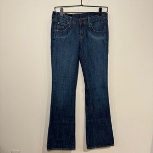 Citizens of Humanity Jeans Women's Size 26 Blue Rose Stretch Low Waist Bootcut